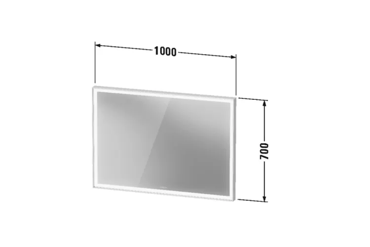 L-CUBE  Дзеркало 100х70 з LED підсвіткою (LC7382000000000) image 5