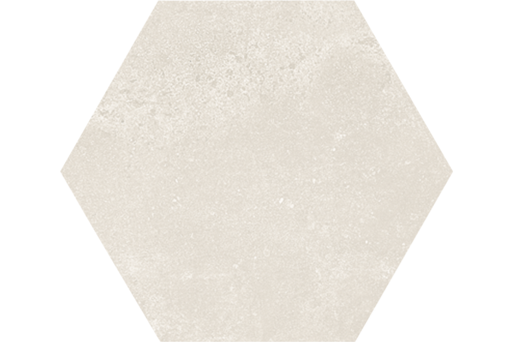SIGMA WHITE PLAIN 21.6х24.6 (шестигранник) B-96 (плитка для підлоги і стін) зображення 1