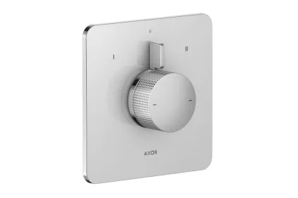 Змішувач Axor Citterio C Cubic cut прихованого монтажу на 2 функції, Chrome (49451000)