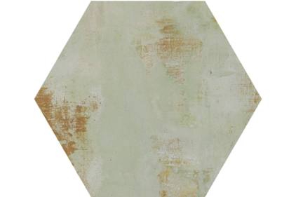 G-7230 MOOD GREEN NATURAL HEXAGON 11MM 25x29 (шестигранник) (плитка для підлоги і стін)