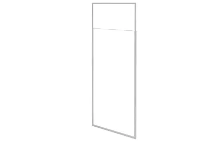 Кабіна walk in ICON 100x200-280 скло прозоре, профіль хром