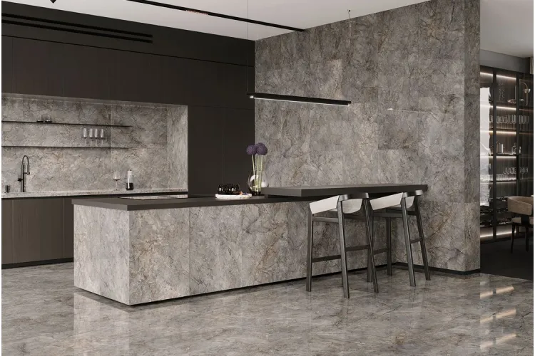 MUSE 60х60 коричневий світлий полірований 6060 216 032/L (плитка для підлоги і стін) зображення 2