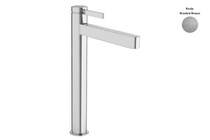 Змішувач Finoris 260 CoolStart для умивальника з д/к push-open, Brushed Bronze (76072140)