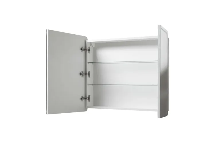 Дзеркальна шафа Vivace білий Z-80 з LED підсвіткою touch control зображення 2