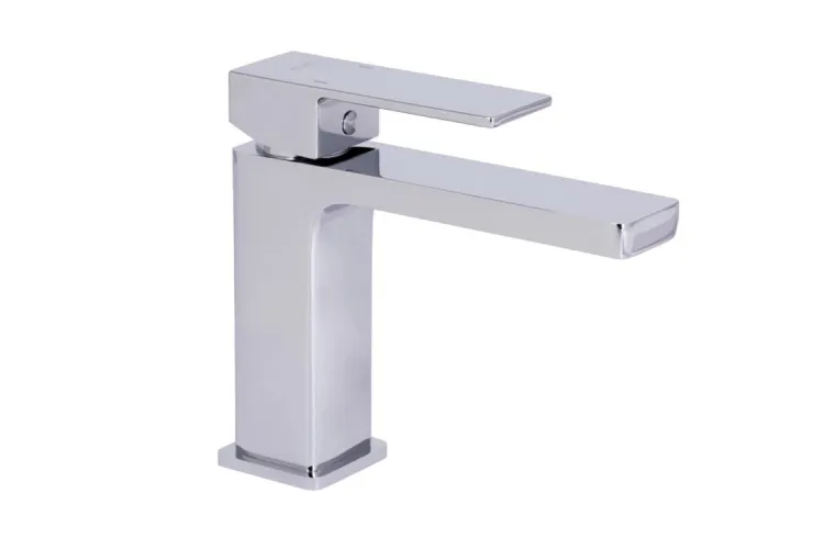 QT Gemini QTGEM270CRM45673 Змішувач для умивальника, низький, Chrom зображення 1