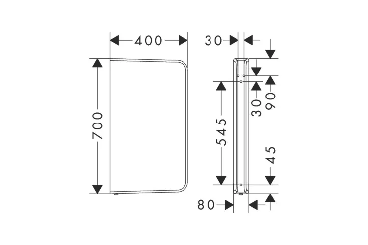 Перегородка для пісуара EluPura Original Q White (60173450) зображення 4