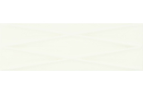WHITE LINES STRUCTURE GLOSSY 25х75 (плитка настенная)