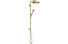 Душова система Axor One Showerpipe 280 1jet прихованого монтажу Polished Gold Optic (48790990)