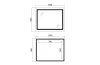 Qtap Cardinal  Дзеркало 1000х800 прямокутне, LED з антизапотіванням Touch image 7