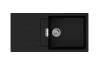 Кухонна мийка S520-F480 1000х500 з полицею Graphiteblack (43358170) зображення 1