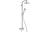 Душова система Croma Select E 180 2jet Showerpipe зі змішувачем, білий/хром (27258400)