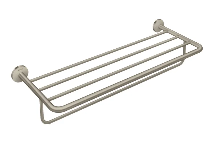 Поличка для рушників із тримачем 65.5/60.0 x 25.0 см Axor Universal Circular, Brushed Nickel (42843820) image 1