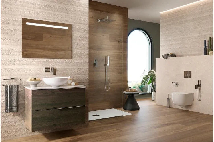 SQUARE, Зовнішня частина для гігієнічного змішувача в компл. з шлангом 1,25см, chrome (100344889) зображення 2