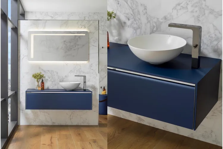 LOUNGE, Змішувач для умивальника H275 мм, titanium (100208631) image 3