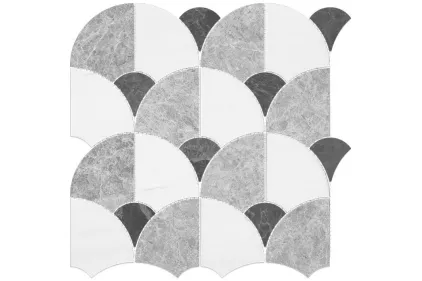 G148 FIGURE SHELL DARK 29,9X29,7 (мозаїка)