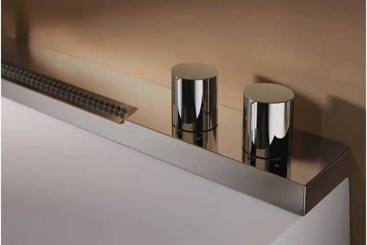 Умивальник Avalegra AquaUnit 580/475 без переливу QuickClean+ зі змішувачем Chrome (22472000) зображення 4