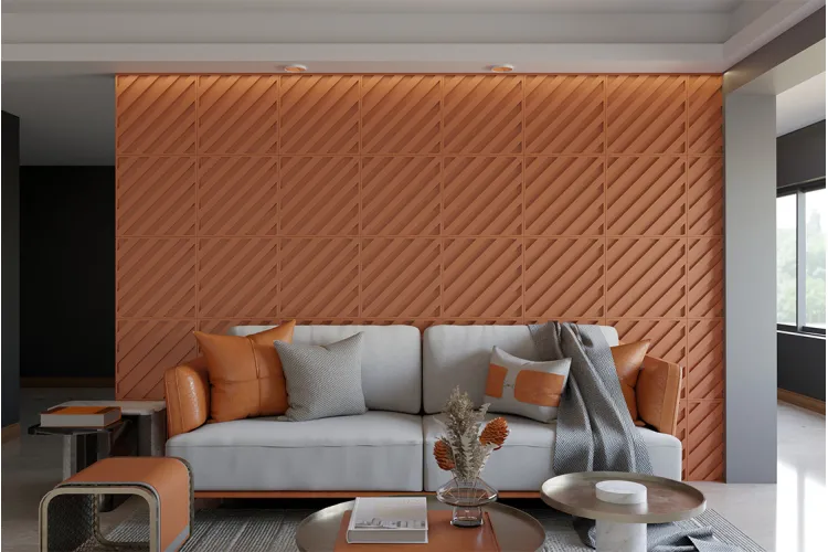 Гіпсова стінова панель 50х50 см GEOMETRY 02 зображення 2