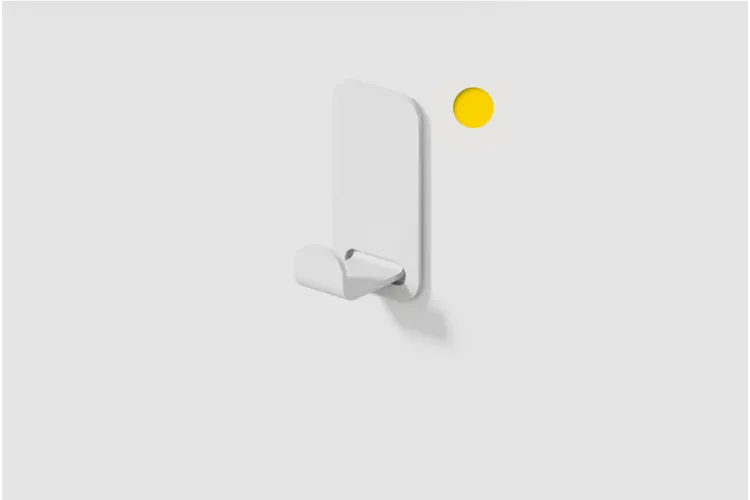 Гачок "STYLE" RAL1023 yellow mat image 1