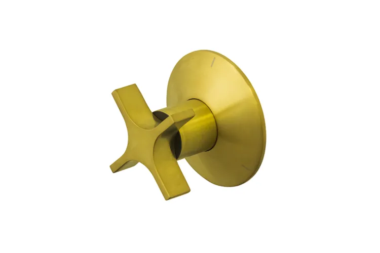 LIGNAGE CROSS, Перемикаючий вентиль на 2 положення, brushed gold (100311360) зображення 1