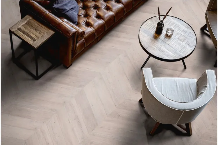 Chevron 2066 Дуб Хельсинки 665.4х152.4 2,5 mm Ter Hurne (SPC вінілова підлога) зображення 3