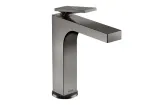 Змішувач Axor Citterio 160 Lever rhombic cut для умивальника з донним клапаном, Polished Black Chrome 39081330