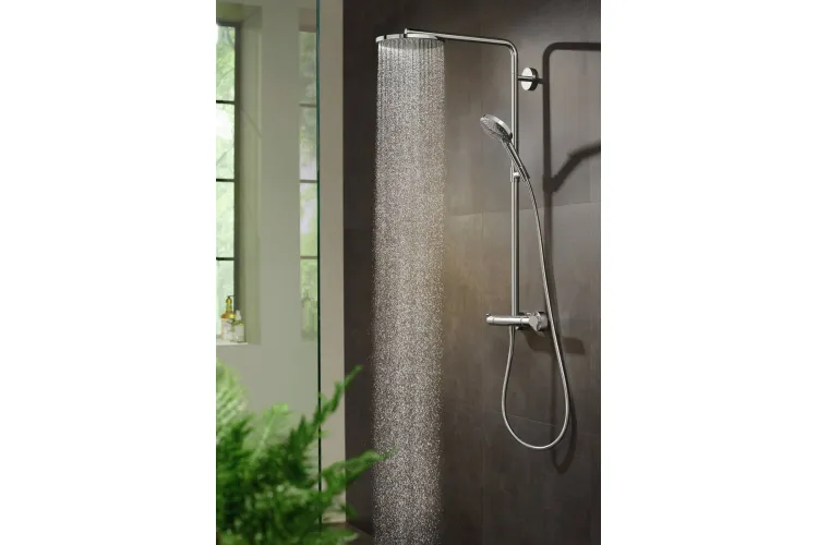 Душова система Raindance S 240 Showerpipe PowderRain 1jetP з термостатом (27633000) image 3