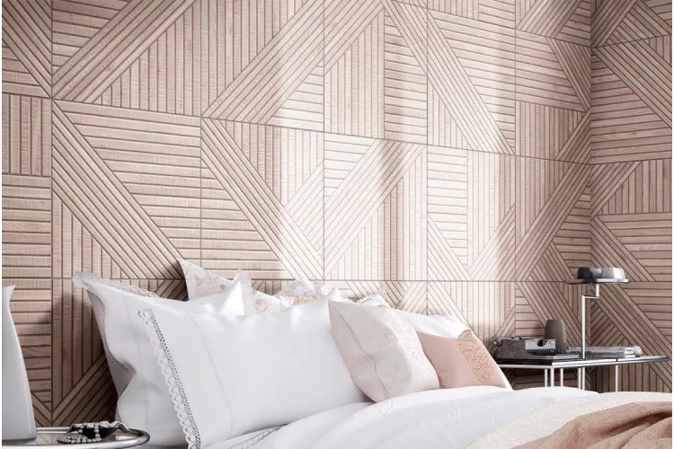 TANGRAM WOOD OLIVE 44X44 (плитка для підлоги і стін) зображення 2