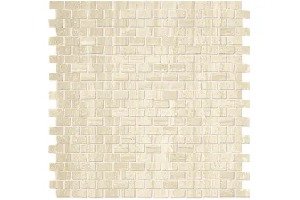 ROMA TRAVERTINO BRICK MOSAICO ANTICATO 30x30 (мозаїка) FMAG