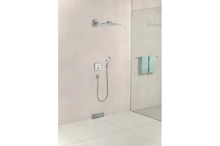 Термостат прихованого монтажу ShowerSelect Glass на 2 клавіші, білий/хром (15738400) image 2