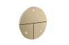 Перемикач ShowerSelect ID Round на 3 функції, Brushed Bronze (36779140) зображення 1