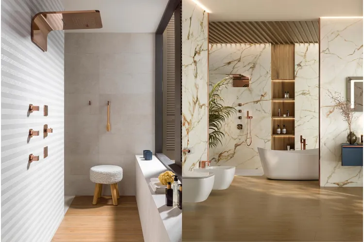 LOUNGE, Змішувач з термостатом прихованого монтажу, copper (100209817) зображення 3