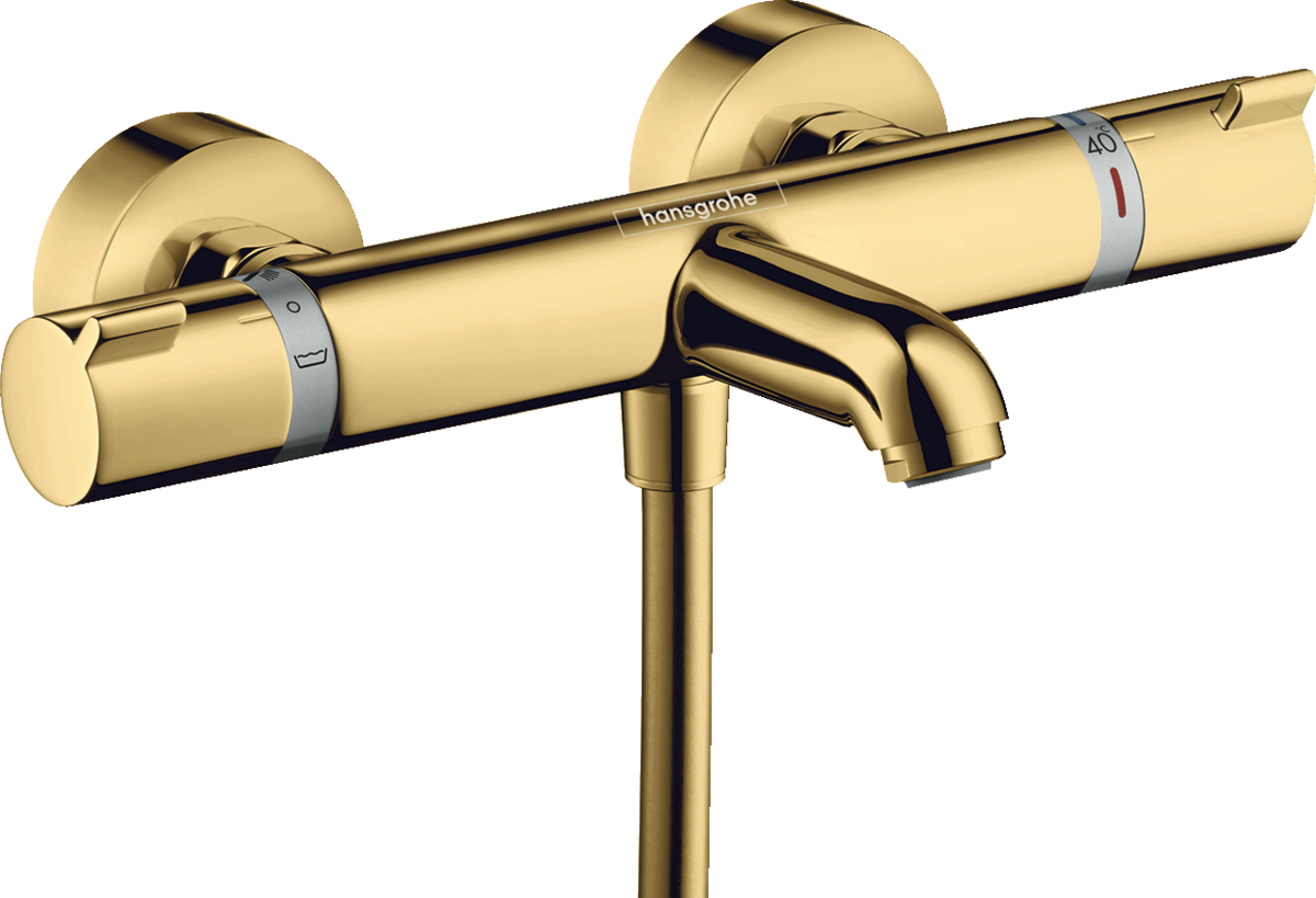 Змішувач з термостатом для ванни Ecostat Comfort Polished Gold Optic ...
