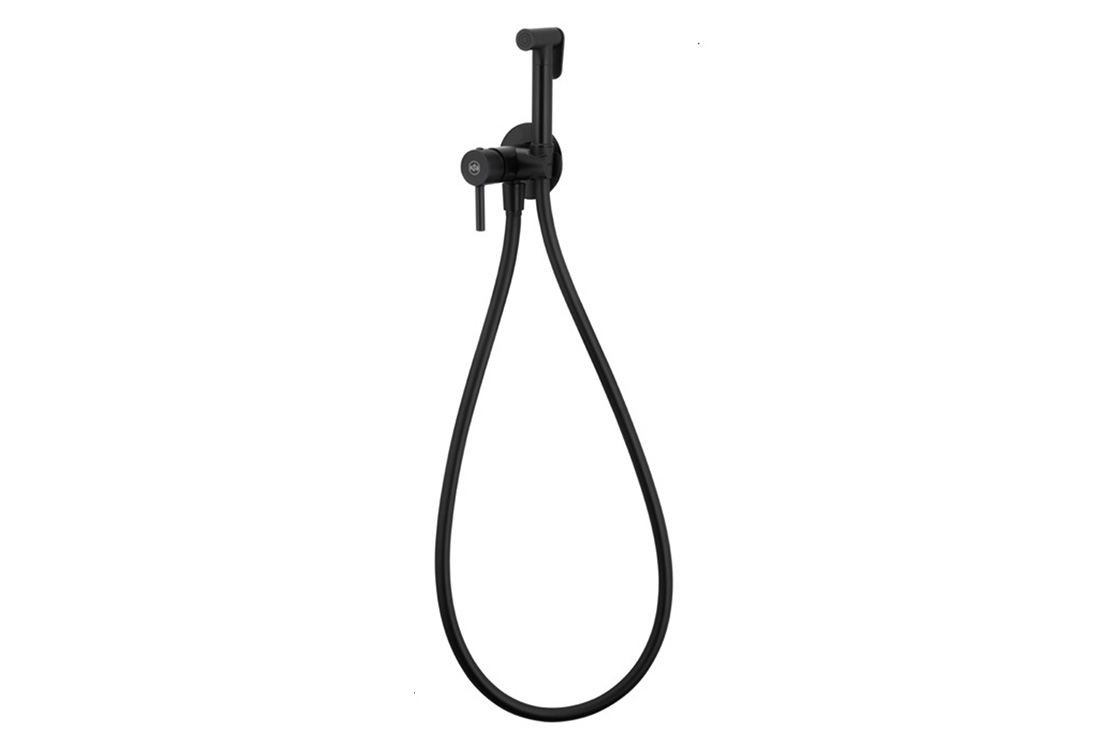 Змішувач вбудований для біде MOZA black 5039-512-81 - купити у