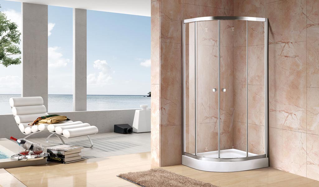 ванна кімната дизайн з душовою кабіною